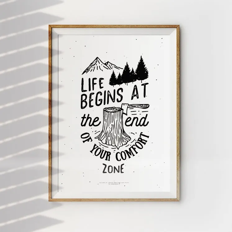 Comfort Zone {Poster}