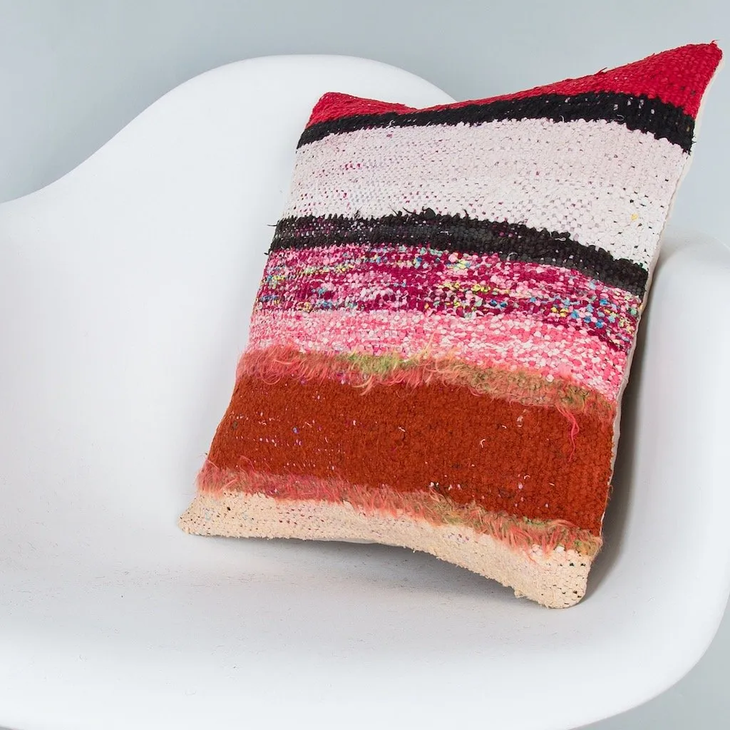 Contemporary Multiple Color Kilim Pillow Cover 16x16 8127
