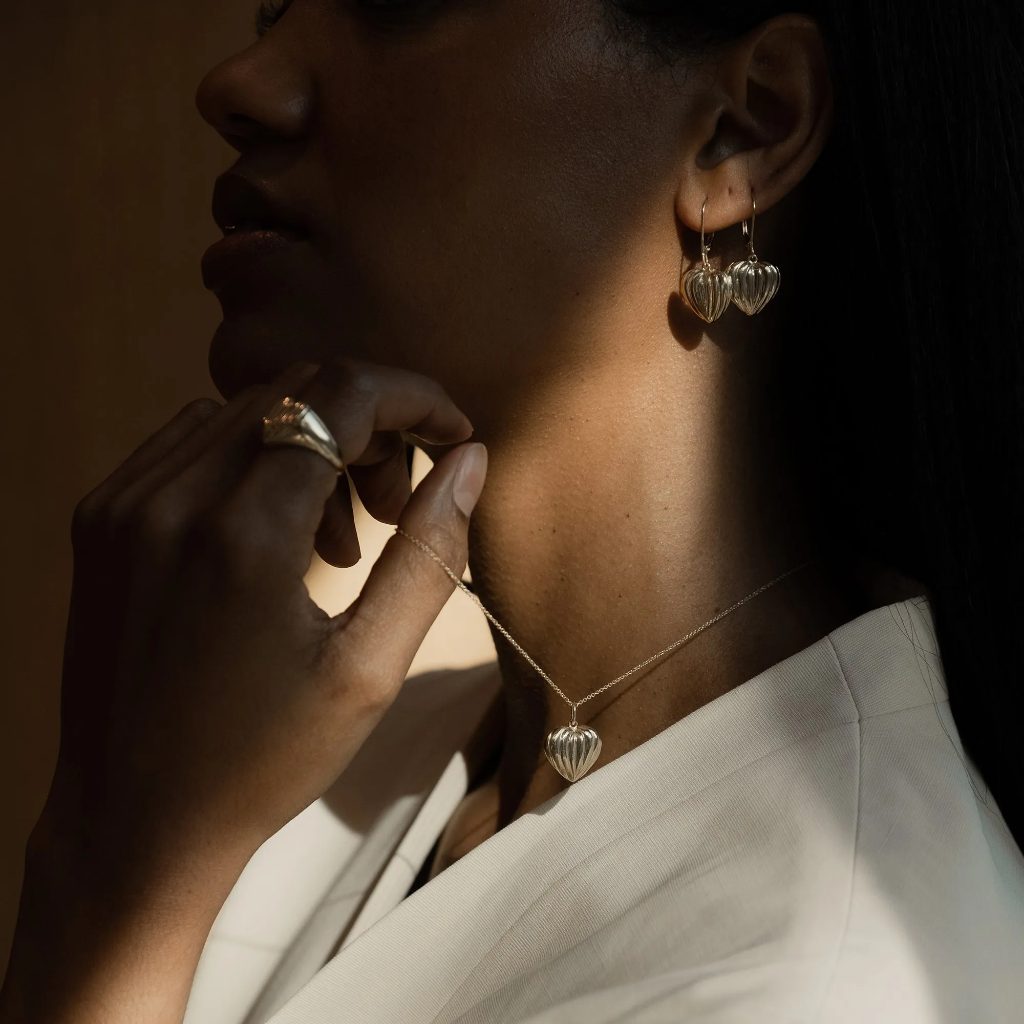 Cora Double-Sided Pendant