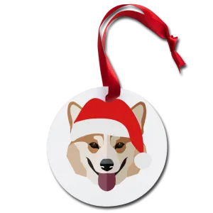Corgi Holiday Ornament