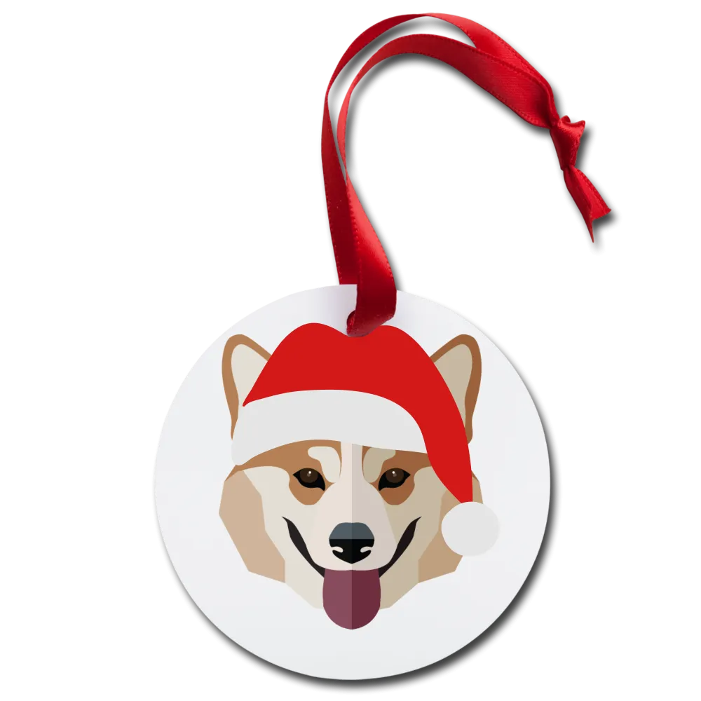 Corgi Holiday Ornament