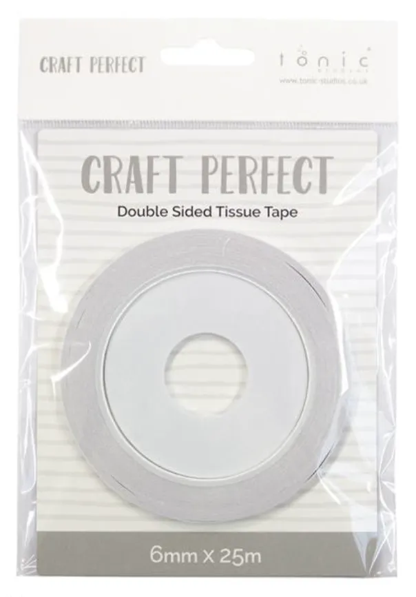 Craft Perfect .25" Clear Double-Sided Tissue Tape {W14}