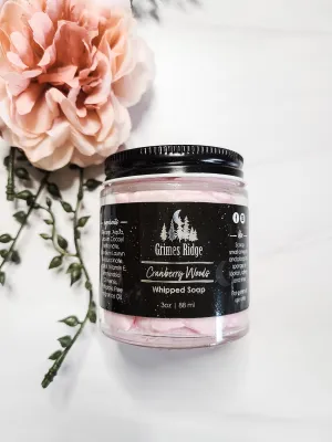 Cranberry Woods Whipped Soap