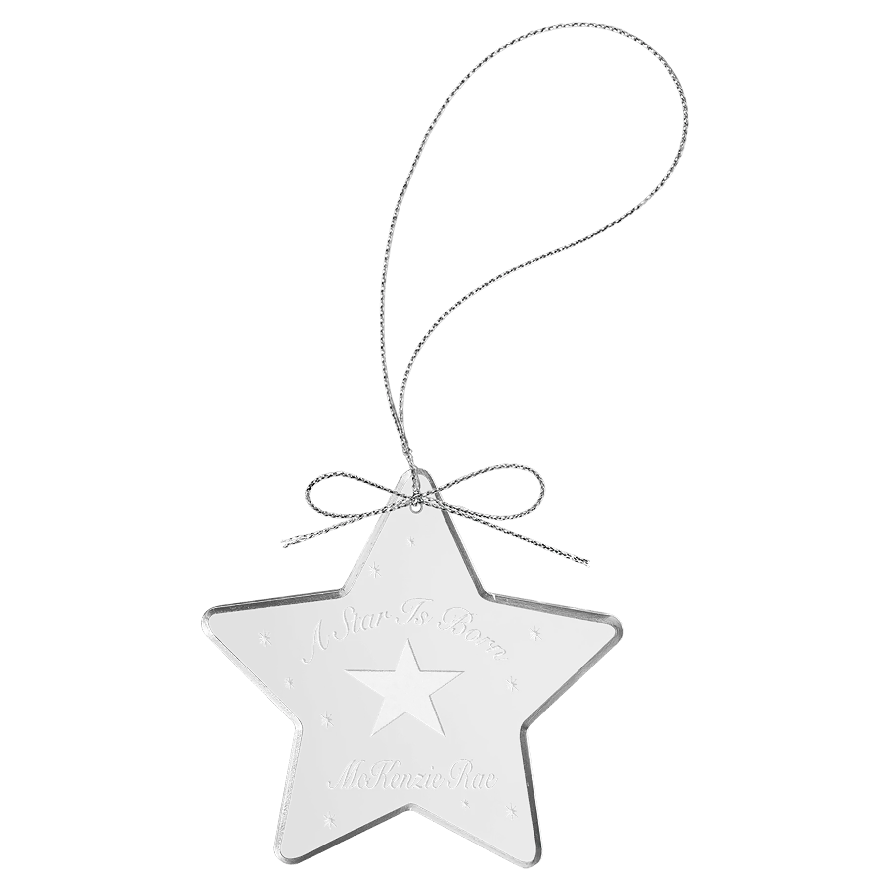 Crystal Holiday Ornaments