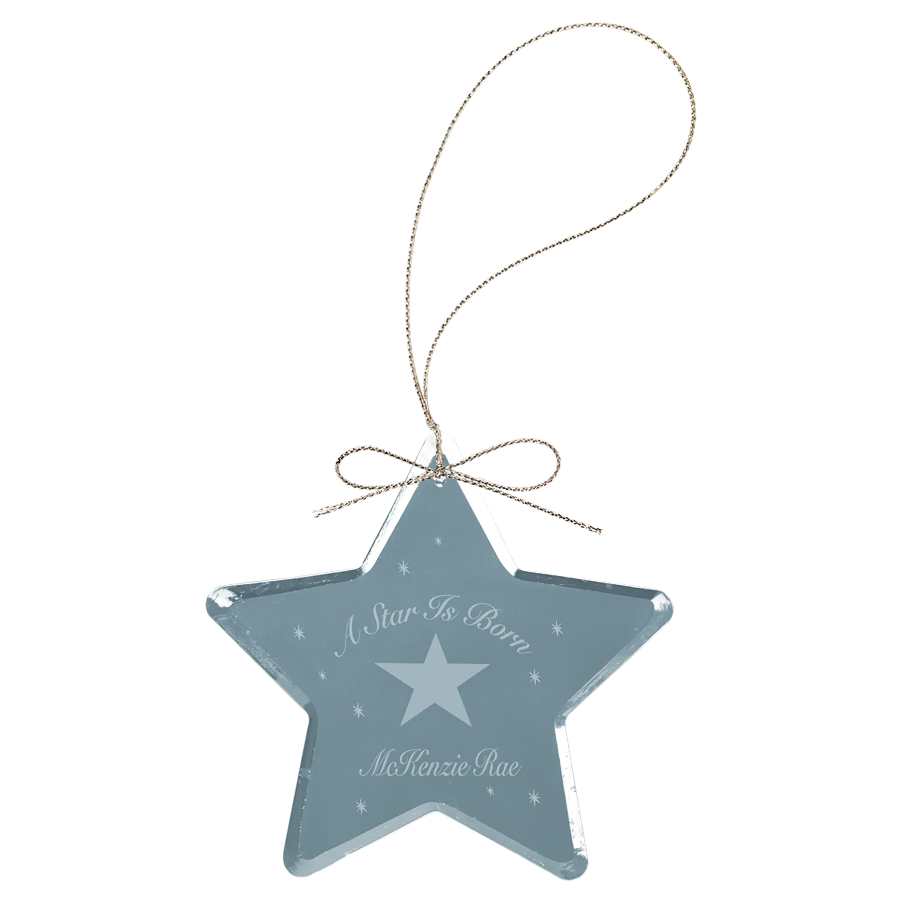 Crystal Holiday Ornaments