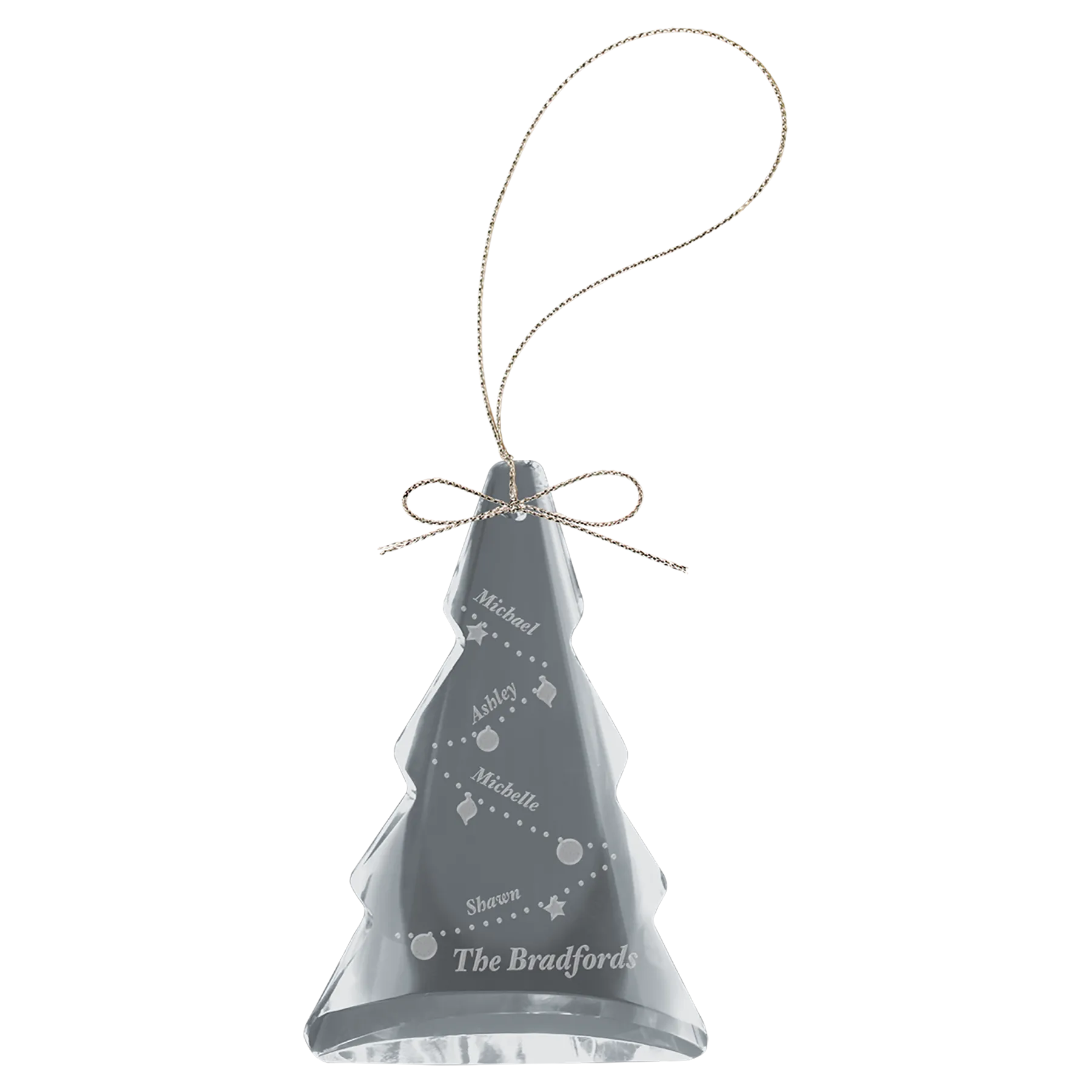 Crystal Holiday Ornaments