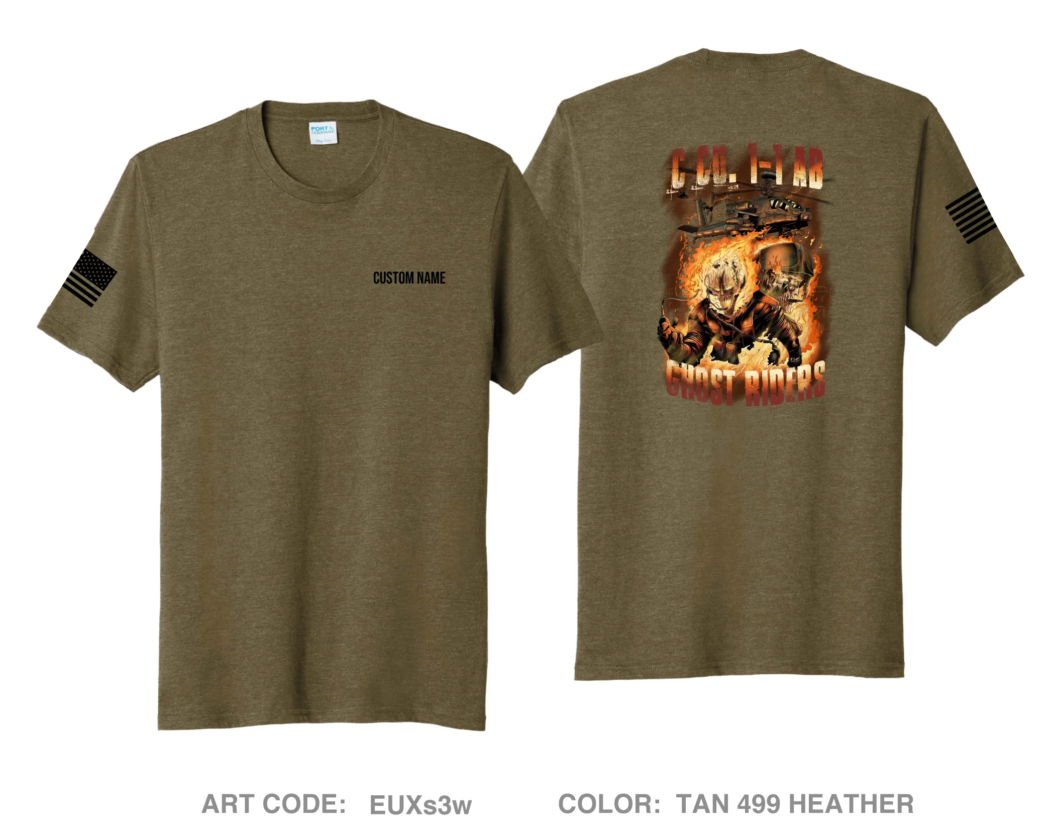 CUSTOM C-Co 1-1 ARB Comfort Unisex Triblend SS Tee - EUXs3w