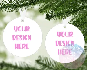Custom Double Sided Ornament