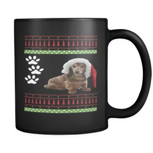 Dachshund Holiday Mug