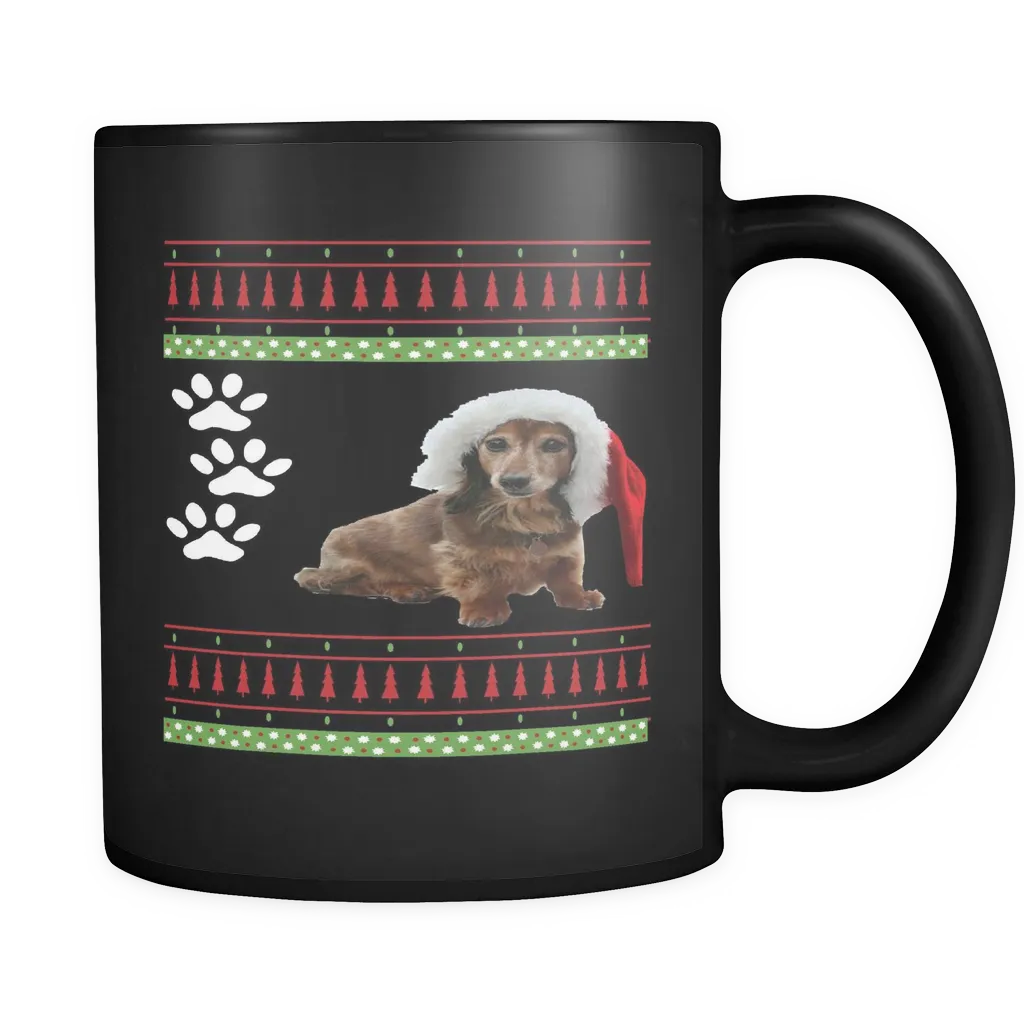 Dachshund Holiday Mug
