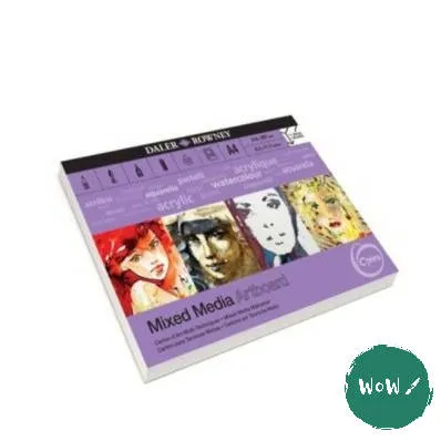 Daler Rowney Optima Mixed Media ARTBOARD Pads- A4