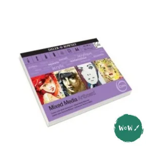 Daler Rowney Optima Mixed Media ARTBOARD Pads- A4