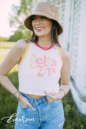 Delta Zeta Colorblock Tank