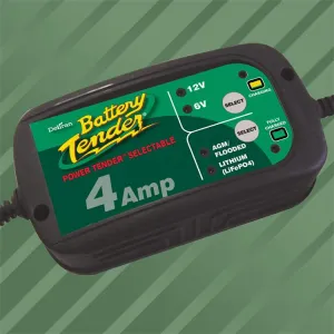Deltran 4 Amp 6V/12V Lead Acid or Lithium Battery Tender