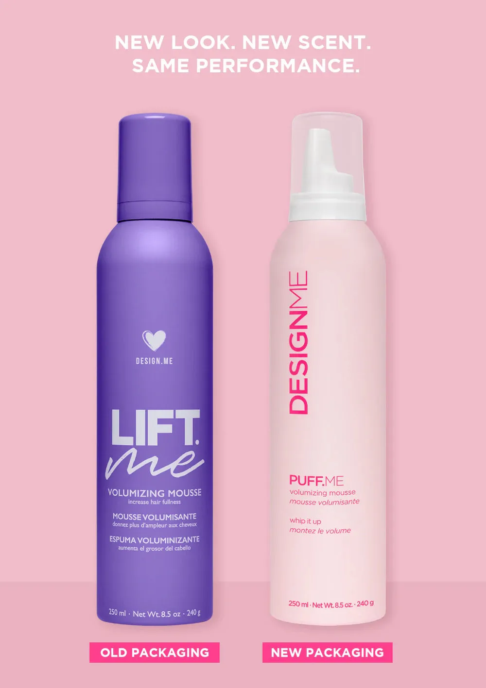 Design.ME - Puff.ME Volumizing Mousse 250ml