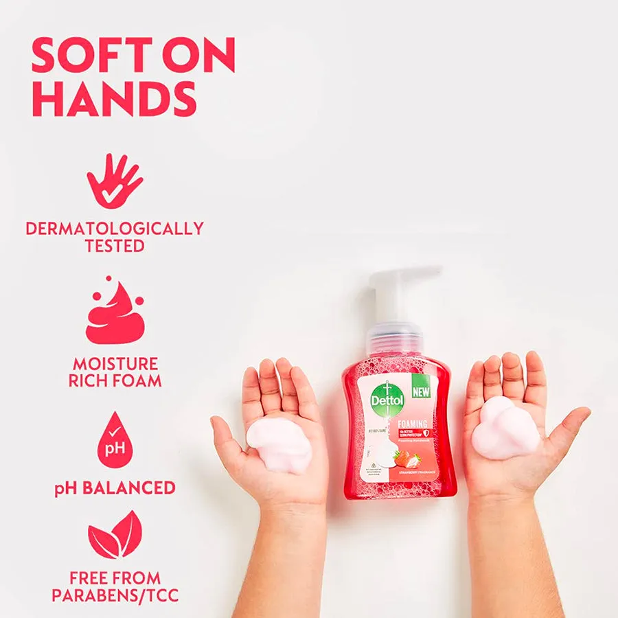 Dettol Foam Strawberry Refill Pack, 700ml