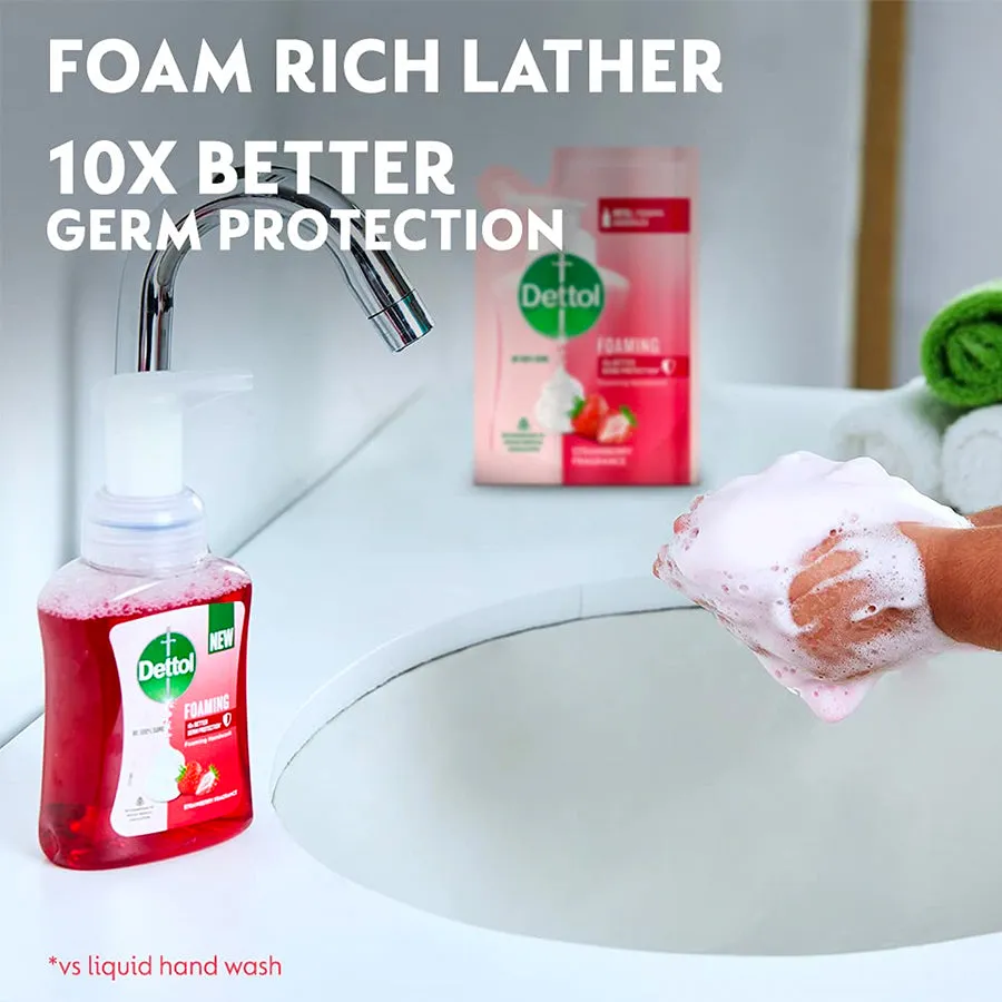 Dettol Foam Strawberry Refill Pack, 700ml