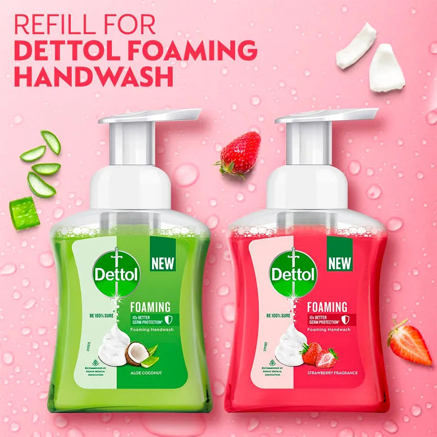 Dettol Foam Strawberry Refill Pack, 700ml