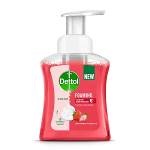 Dettol Strawberry Foaming Handwash Pump, 250ml