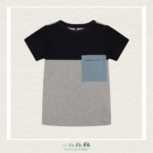 Deux Par Deux Organic Colorblock Jersey T-Shirt