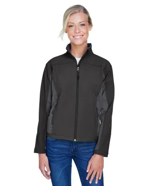 Devon & Jones Ladies Soft Shell Colorblock Jacket