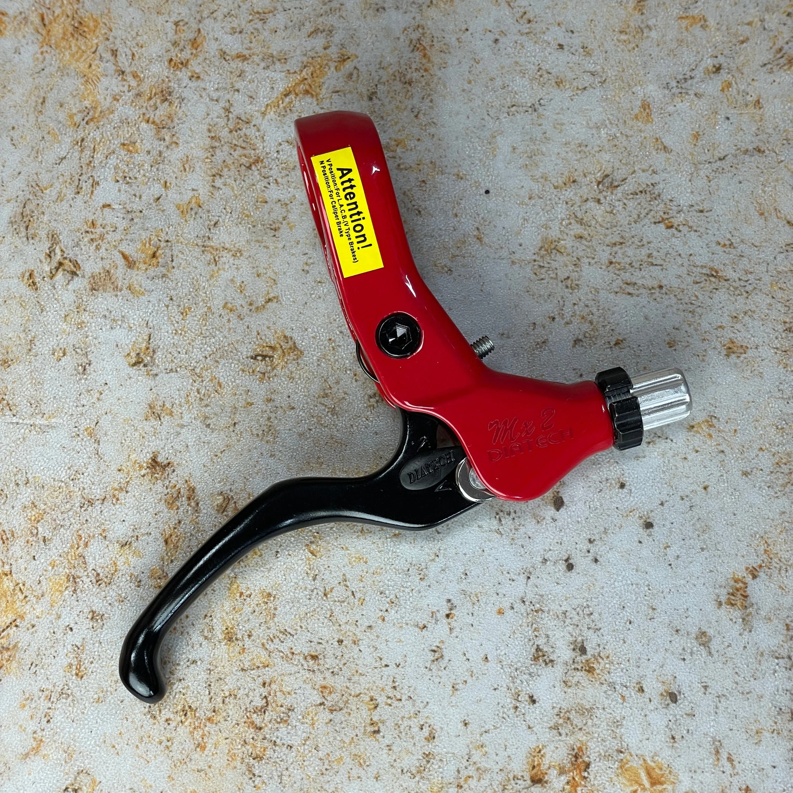 Dia-Compe MX-2 V-Brake Lever Black/Red