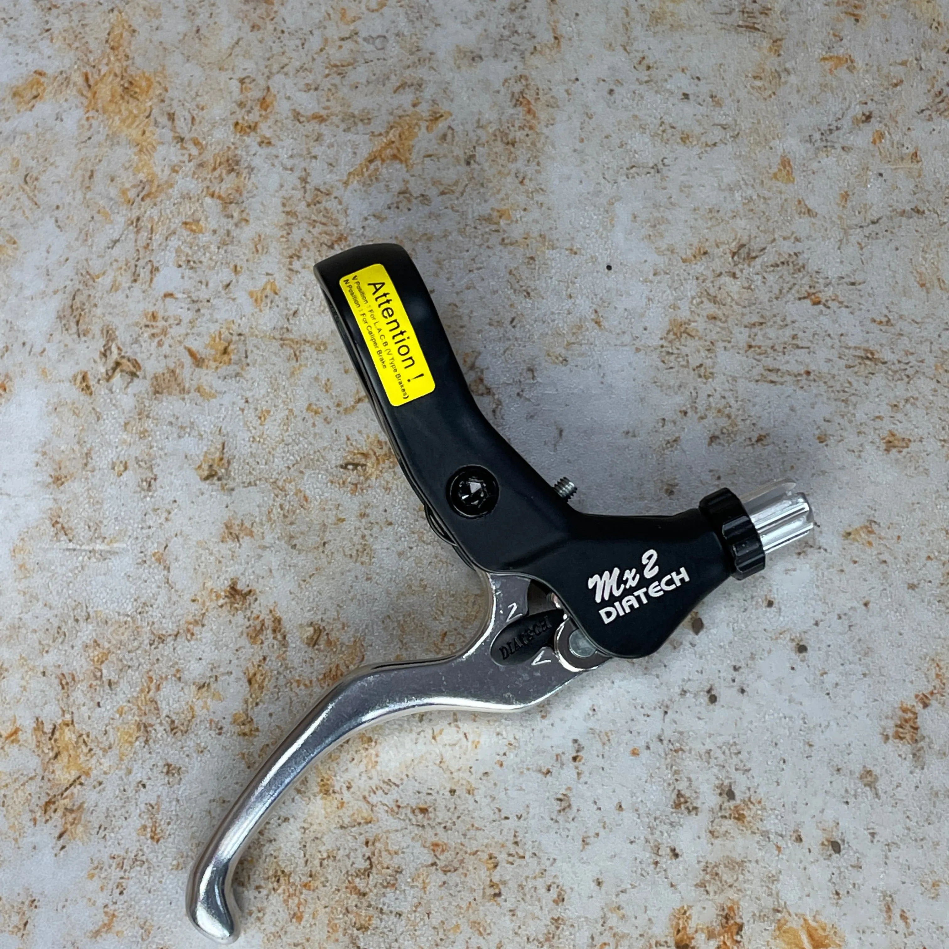 Dia-Compe MX-2 V-Brake Lever Black/Silver