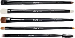 Diane 5Piece Double-Sided Eye Makeup Brush Set (D4390)