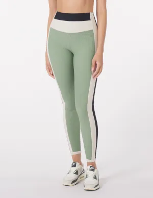 Directional Legging: Sage/Oatmilk