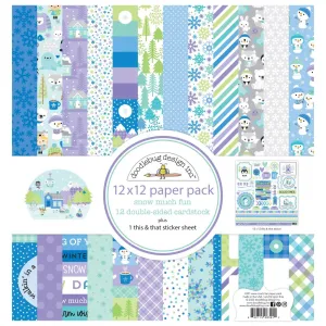 Doodlebug Design 12x12 Paper - [Collection] - Snow Much Fun