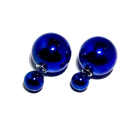 Double Ball Earrings
