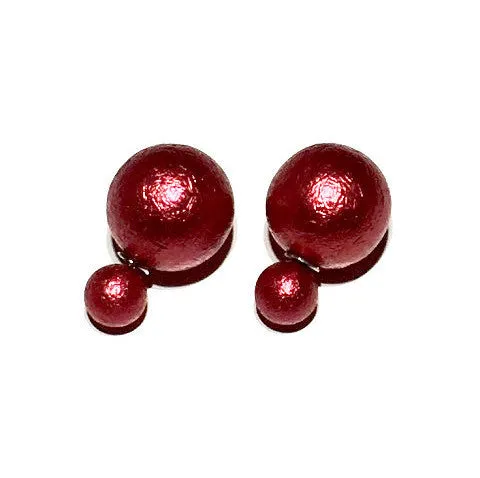 Double Ball Earrings