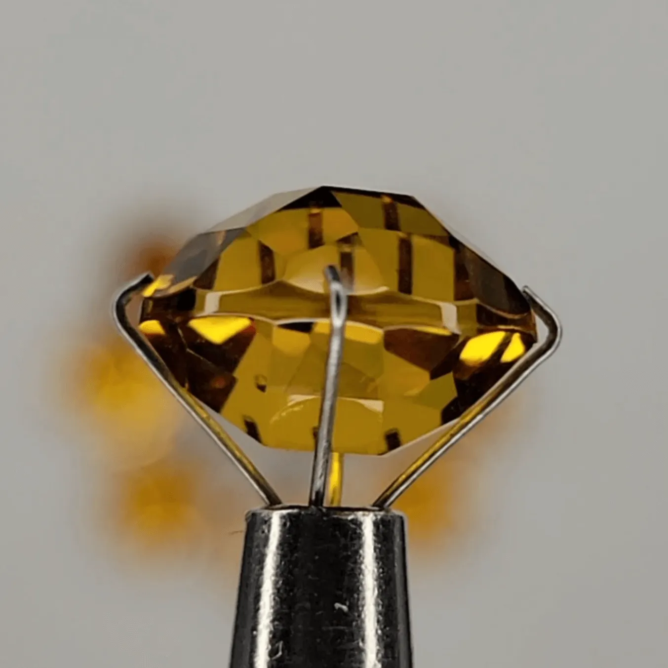 Double-Sided Citrine Facets