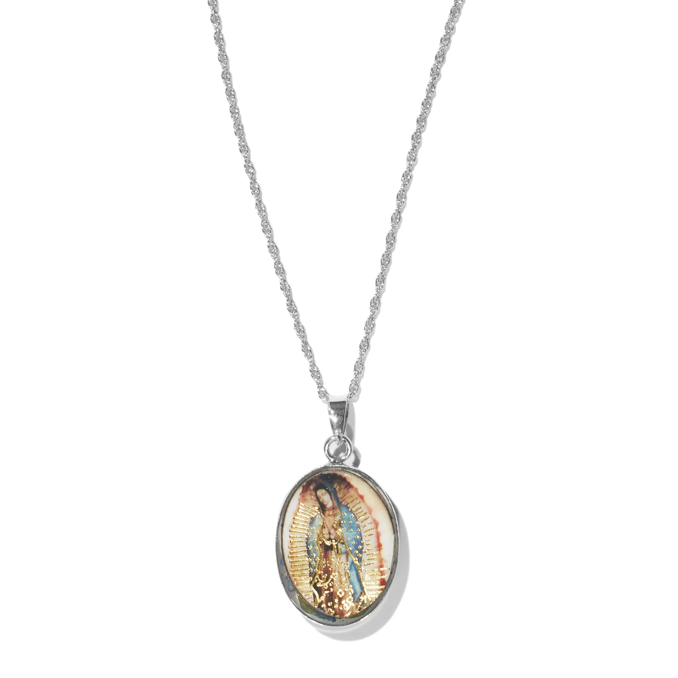 Double Sided Guadalupe Necklace