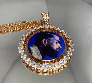 Double Sided Nipsey Pendant