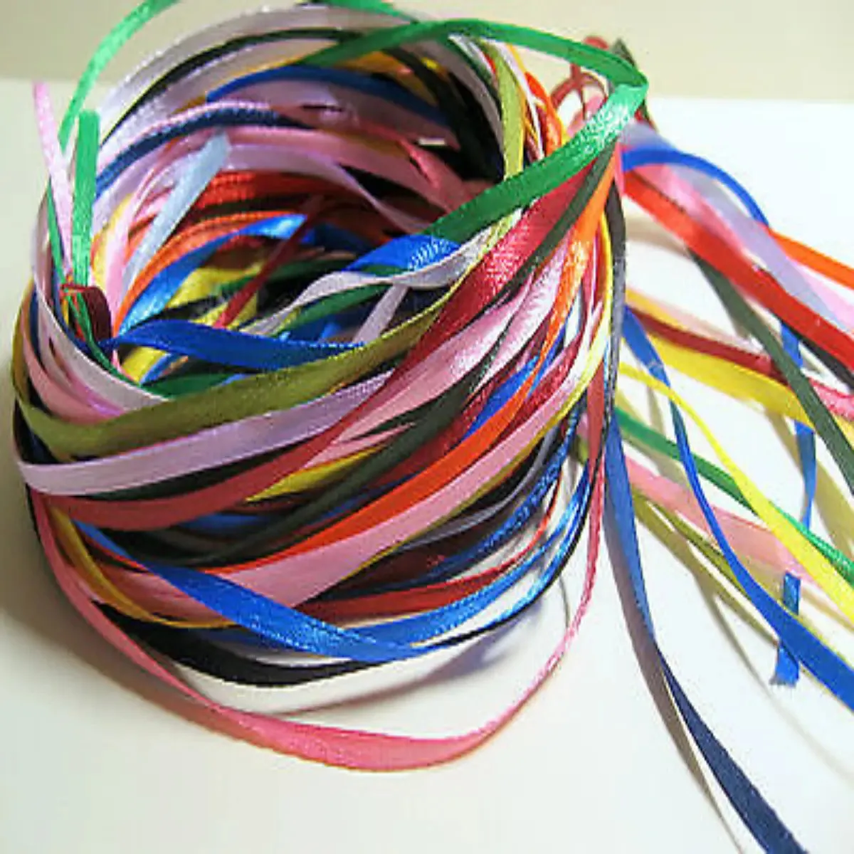 Double Sided Satin Ribbons - 6mm Wide By 10mts *SPECIAL OFFER HALF PRICE*