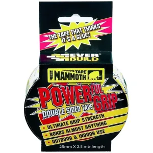 Double Sided Tape Powergrip 25mm