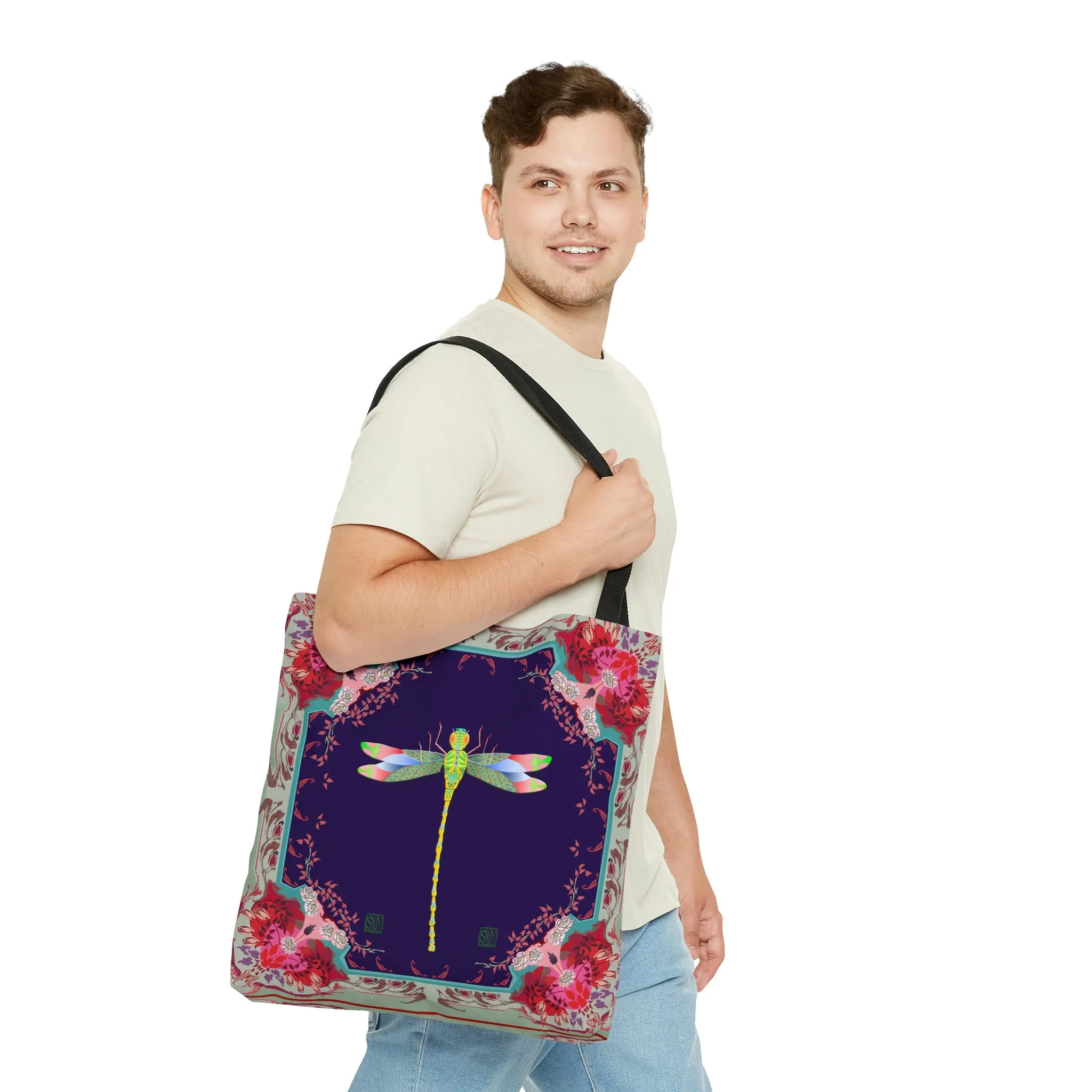Dragon fly AOP Tote Bag