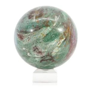 Dragon's Blood Jasper 3.75 inch 2.77lb Polished Crystal Sphere - Australia