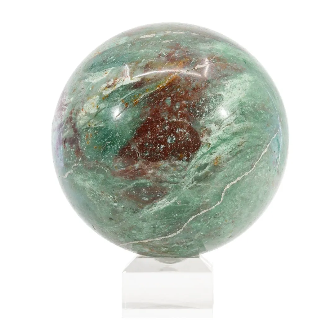 Dragon's Blood Jasper 3.75 inch 2.77lb Polished Crystal Sphere - Australia