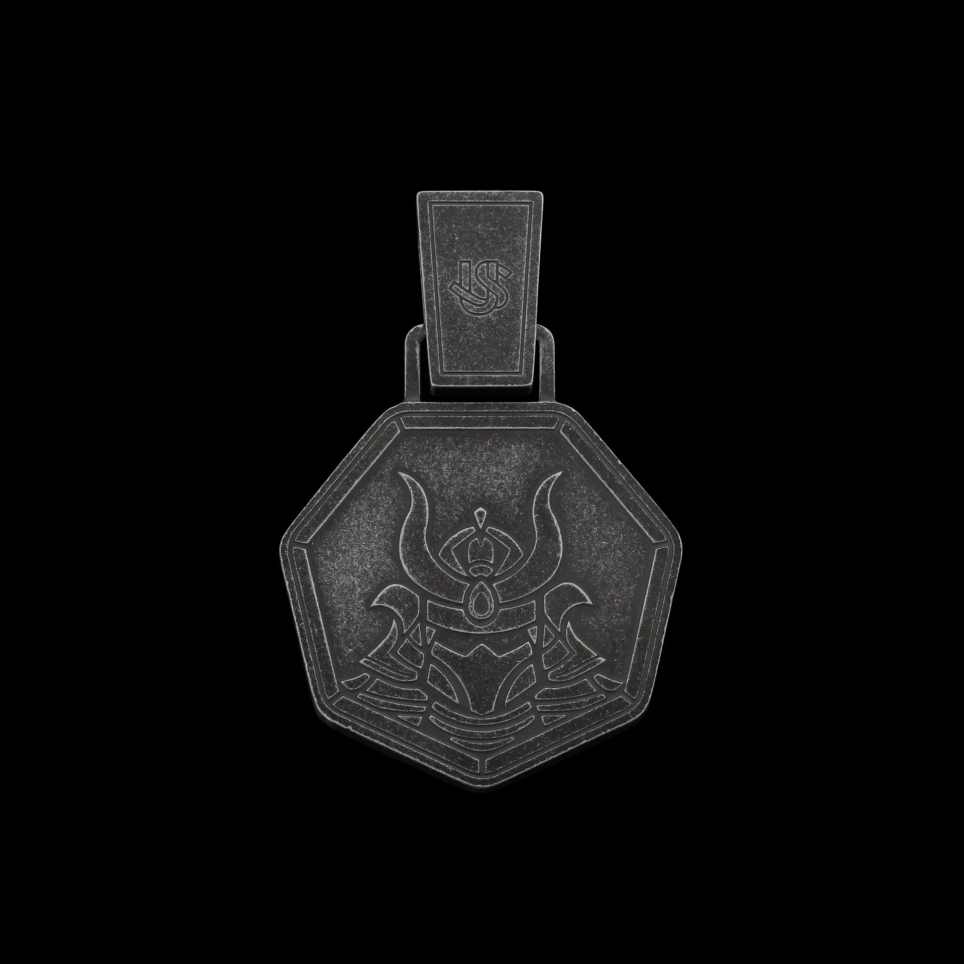 Dual US Warriors: Two-Sided Pendant