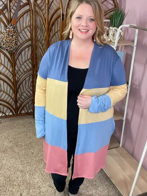 Easter Egg Huntin' Colorblock Cardigan