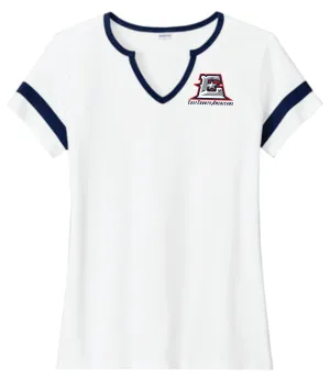 ECA Ladies Notch Neck Tee