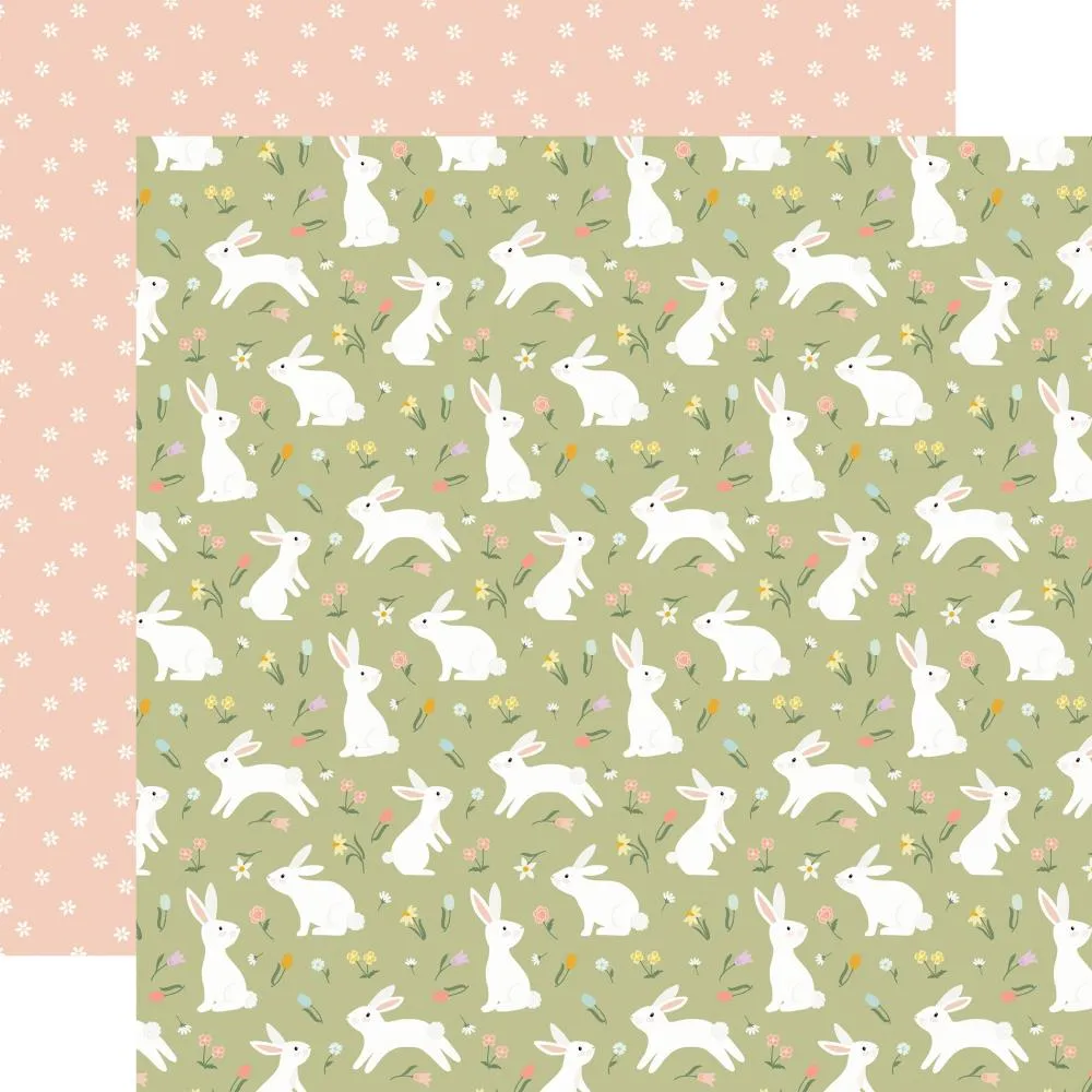 Echo Park Paper 12x12 Paper  [Collection - It's Eastertime - Blissful Bunnies