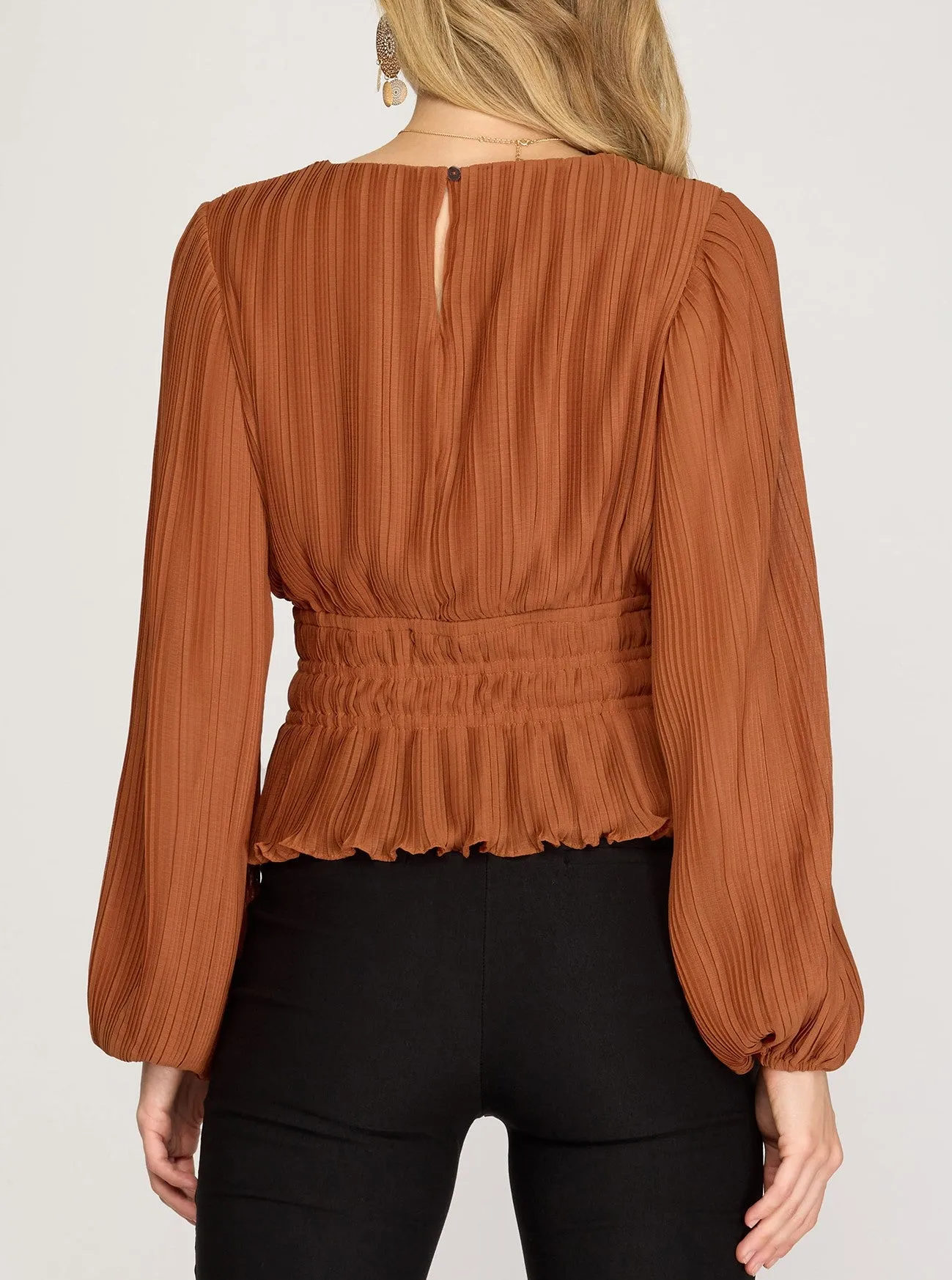 EMMA TOP - RUST