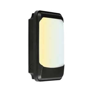 Enlite WP1/CWS 230V 9/12/15W LED IP65 IK10 Wall Pack Black 3000K/4000K/6500K
