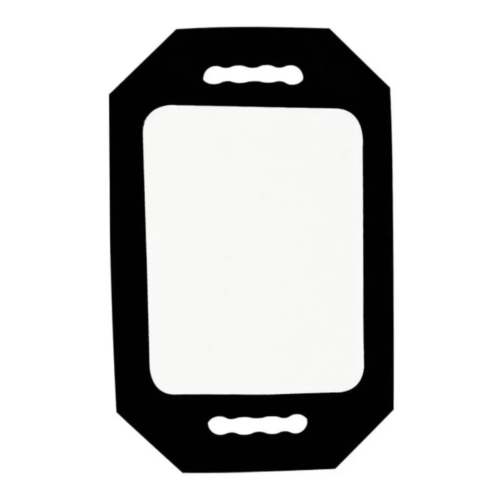 Espejo Rectangular Foamy Negro