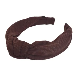 Essential Knotted Headband (Brown)