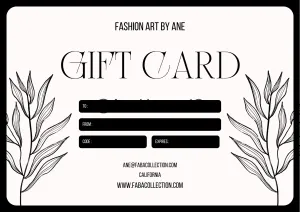 FABA Collection Gift Card