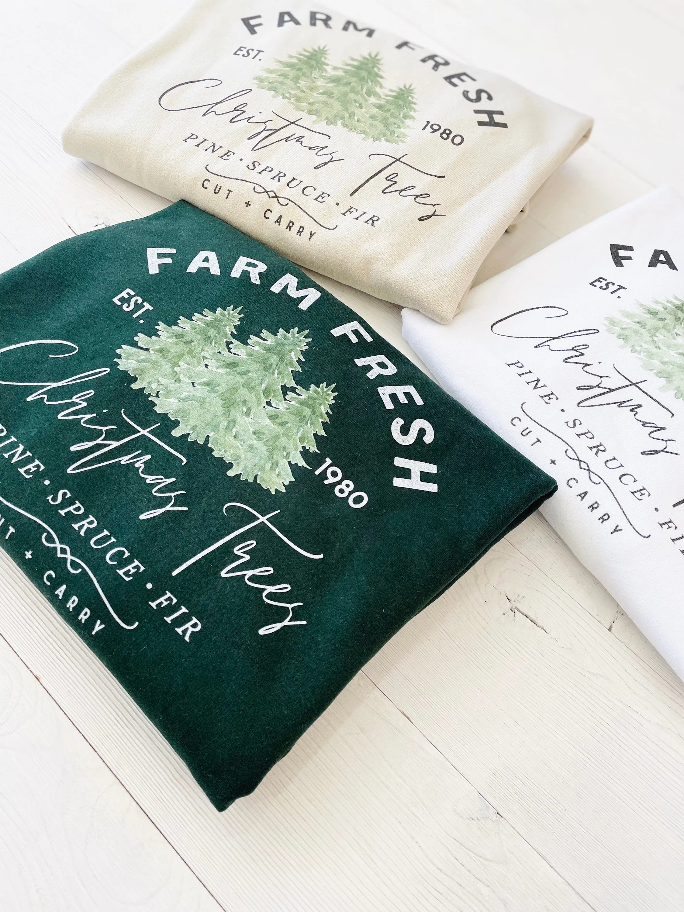 Farm Fresh Trees Womens Christmas Sweater